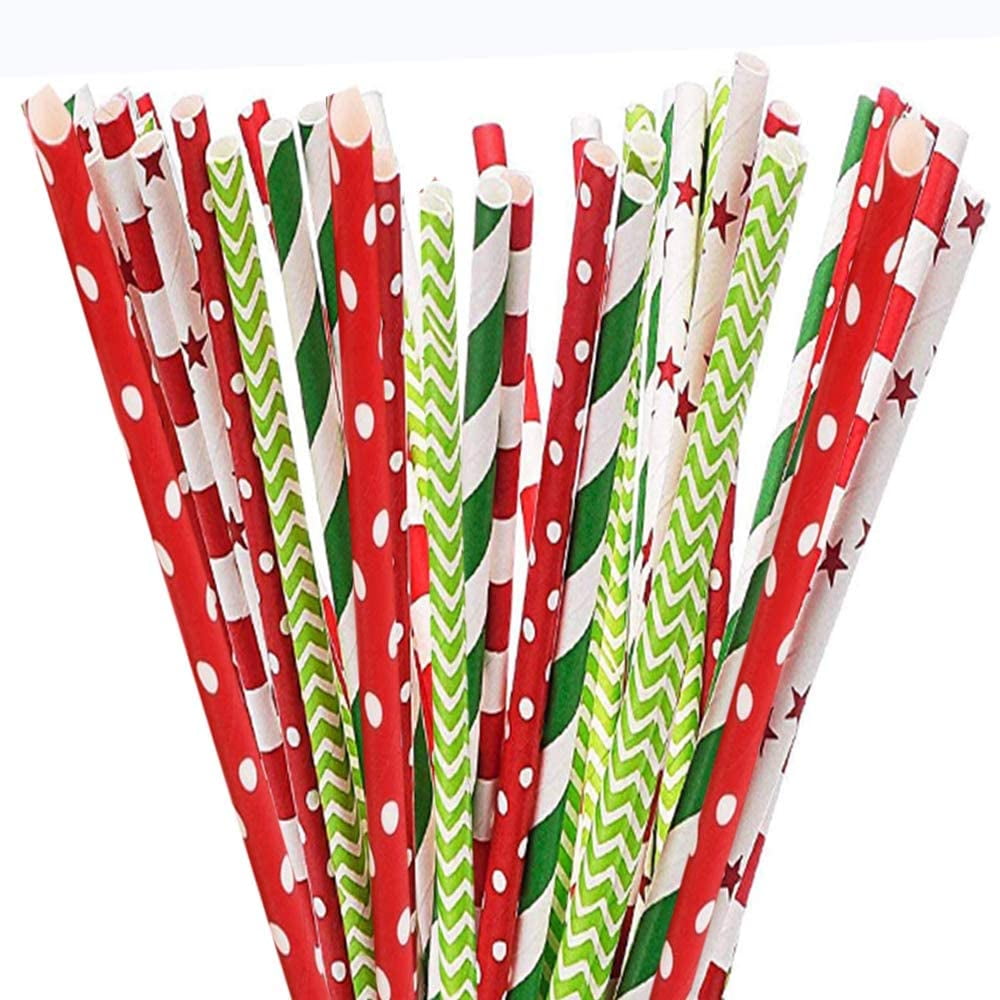 Eastjing Biodegradable Striped Paper Straws,Paper Drinking Straws for Party,  Events and Crafts,Baby Shower Decorations 7.75 Inches, Pink White Striped -  100 Pack - Walmart.com