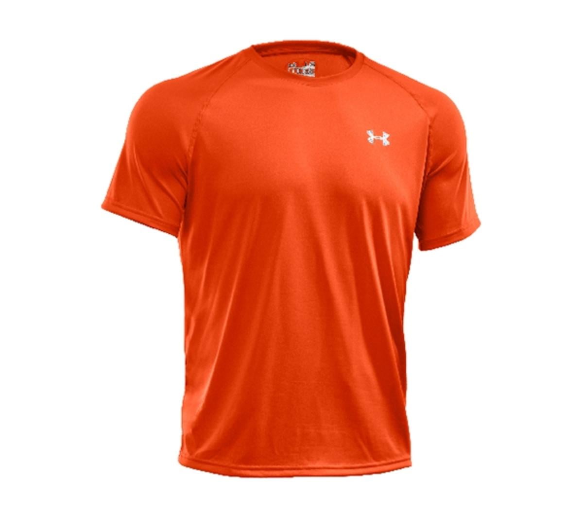 Under armour orange shirt cheap
