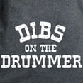 thumbnail image 3 of CafePress - Dibs On The Drummer T Shirt - Women's Traditional Fit Dark T-Shirt, 3 of 4