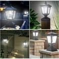 thumbnail image 6 of Kanstar 2 Pack Solar Post Cap Lights, Waterproof LED for Fence & Deck Posts, Outdoor Auto on/off for Garden & Patio, 6 of 8