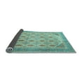 thumbnail image 2 of Ahgly Company Indoor Square Abstract Light Blue Modern Area Rugs, 6' Square, 2 of 4