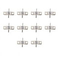 thumbnail image 1 of 10X 6DB ATTENUATORS FLANGED 100 Watt 6 DB 100W-6DB RFP 100W-6DB 100Watt DC-3.0 Ghz RFP 100W-6DB RFR 6-100, 1 of 9