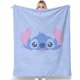 thumbnail image 1 of Manta de Lilo & Stitch, acogedoras mantas de franela para niños y niñas, manta súper suave y cálida para sofá cama, 60 x 40 pulgadas, 1 of 6