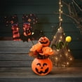 thumbnail image 5 of Mouliraty Artificial Pumpkins Decorations, Halloween Pumpkin Decor Maple Leaf Artificial Flower Arrangement Artificial Flower Pumpkin Bouquet Decoration, 5 of 6