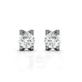 thumbnail image 2 of Cate & Chloe Clara 18k White Gold Plated Stud Earrings with Swarovski Crystals Gift for Women, 2 of 7