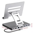 thumbnail image 3 of KAIYANG Estación de acoplamiento Hub USB C 3.0 de 9 en 1 con soporte para computadora portátil Hdmi 4k, 3 of 5