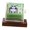 thumbnail image 3 of Calendario de escritorio Descripción arrancada decorativa Monthly Little Calendar 2025 Nuevo para la sala de estar de la escuela Regalo de cumpleaños panda, 3 of 10