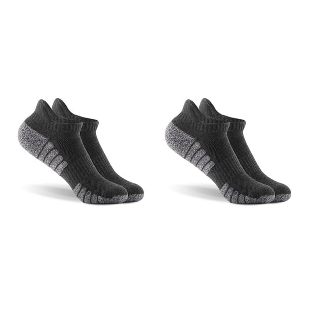 Minnieouse 1 par de calcetines tobilleros de algodón casuales deportes de invierno pie hogar gris oscuro L Type2 NO2 Minnieouse CBP220003