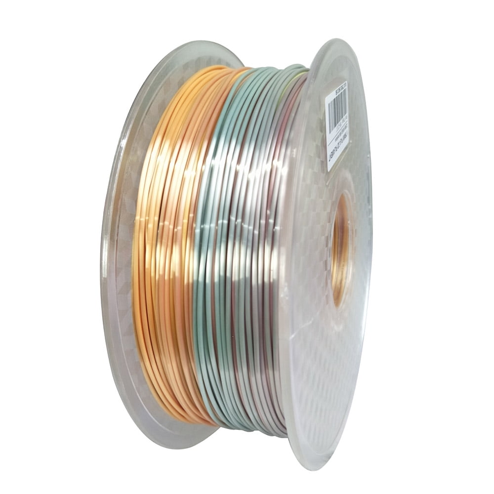 1kg Colorful Silk PLA 3d Printer Filament 1.75mm Printing Materials Multicolor Print Material