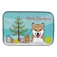 thumbnail image 1 of Carolines Treasures BB1597DDM Christmas Tree & Shiba Inu Dish Drying Mat, 1 of 1