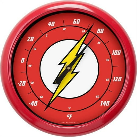 Flash Logo 10 Inch Outdoor Thermometer