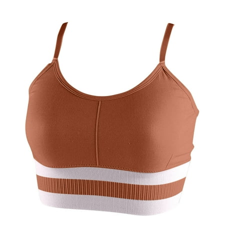 Xiaoxatg Fashion Bra Women Sexy Sports Bra Tops For Top Fitness Yoga Female Pad Sportswear Vest Tank Tops Sport Push Up Bralette Blouse Top Womens Bras Underwire