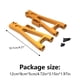 thumbnail image 4 of Vogacara Brazo oscilante inferior de 2 piezas, colorido, portátil, resistente al desgaste, palanca de profesional, repuesto de larga vida útil para Kits de construcción modelo Oro Vogacara FN001429-01, 4 of 6