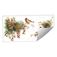 thumbnail image 4 of Christmas Window Clings Adhesivos Decorativos para Ventana Ramas de Aves Navideñas Pegatina de Cristal PVC Reutilizable Fácil de Despegar Adecuado par, 4 of 9