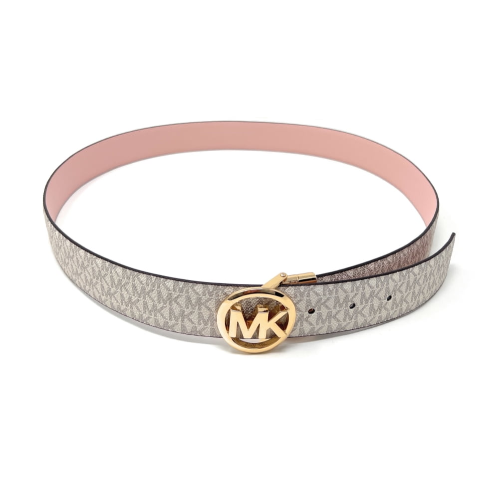 Michael Kors Pink and Burgundy REVERSIBLE Women\'s Belt M NWT Michael Kors Size M Pink Belts for Women for sale | eBay main image 4