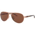 thumbnail image 2 of Oakley Tie Breaker Prizm Tungsten Polarized Pilot Ladies Sunglasses OO4108 410817 56, 2 of 7