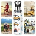 thumbnail image 4 of ALAZA Cute Car Airplane Water Bottle Insulated Flask Stainless Steel Straw Lid 20 oz, 4 of 6