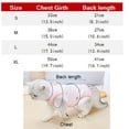 thumbnail image 2 of Anti-mite for Wound Surgical After Surgery Wear Dress Recovery Suits Cat Clothes Pet Supplies Cat Vest YELLOW M, 2 of 8