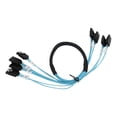 thumbnail image 4 of MINI  4SATA Transmission Cable, Connect To SDD Hard Disk Tinned Copper Core 7P To 4SATA Data Cable  For Laptop, 4 of 8
