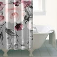 thumbnail image 5 of Waterproof Pioneer Shower Curtain 36x72 Inch Polyester Unique Colorful Floral Shower Curtain for Bathroom Hotel Home Decor with 7 Plastic Hooks, 5 of 5