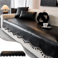 thumbnail image 2 of Deeceymbur Waterproof PU Leather Sofa Cover Non-Slip Cushion 35.43x27.55 Inches Modern Home Decor Vintage Style Easy Clean Protection, 2 of 9