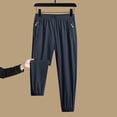 thumbnail image 5 of Stretch Active Pants Women,Ultra Stretch Elastic Waist Quick Dry Breathable Casual Comfy Fit Pant,Seniors,Over 50 Dark Gray XL, 5 of 7