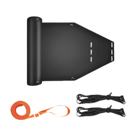 MAGIDEAL Outdoor Deer Drag Sled Hauling Heavy Duty Firewood Sled Hunting Sliding Tool Black