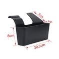 thumbnail image 3 of Center Console Organizer Tray For 2021 2022 Shift Side Storage Shifter Box, Abs Black, Right, 3 of 5