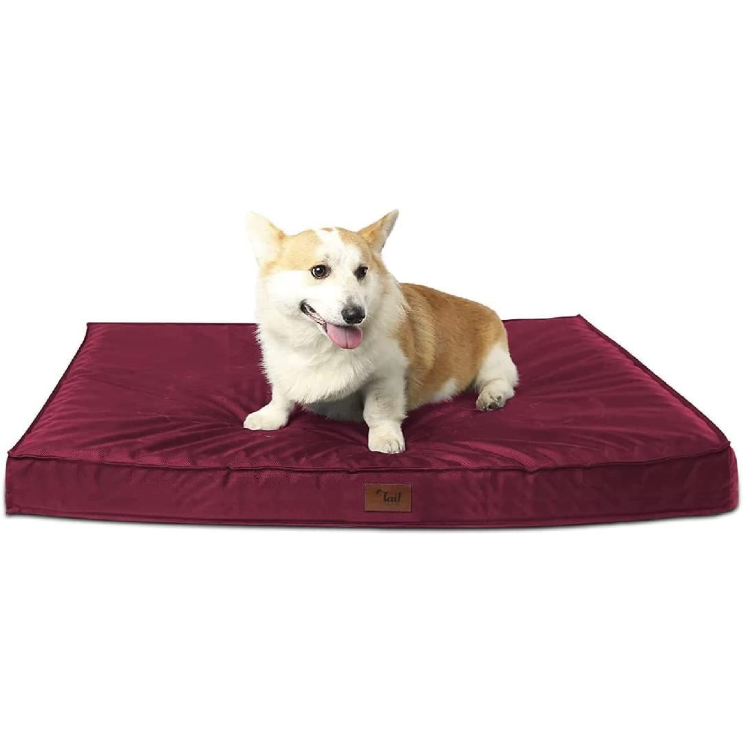 Outdoor All Weather Dog Bed, Waterproof Dog Bed for Large Dogs
