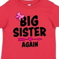 thumbnail image 4 of Inktastic Big Sister Again with Bow and Arrow Girls Toddler T-Shirt, 4 of 5