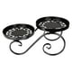 thumbnail image 1 of 2 Nivel de planta Stands Soportes Contenedor Superficie a prueba de herrumbre Potts Potts Potenciales Plantas Estantes Rack para, 1 of 8