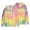 Yellow, variant on Lilgiuy Men Casual Fashion Round Neck Sweatshirt Tie-dye Pattern 3D Print Pullover Long Sleeve Tops for Office Business Work