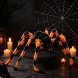 Halloween Fuzzy Oversized Spider Decor Plus… product image