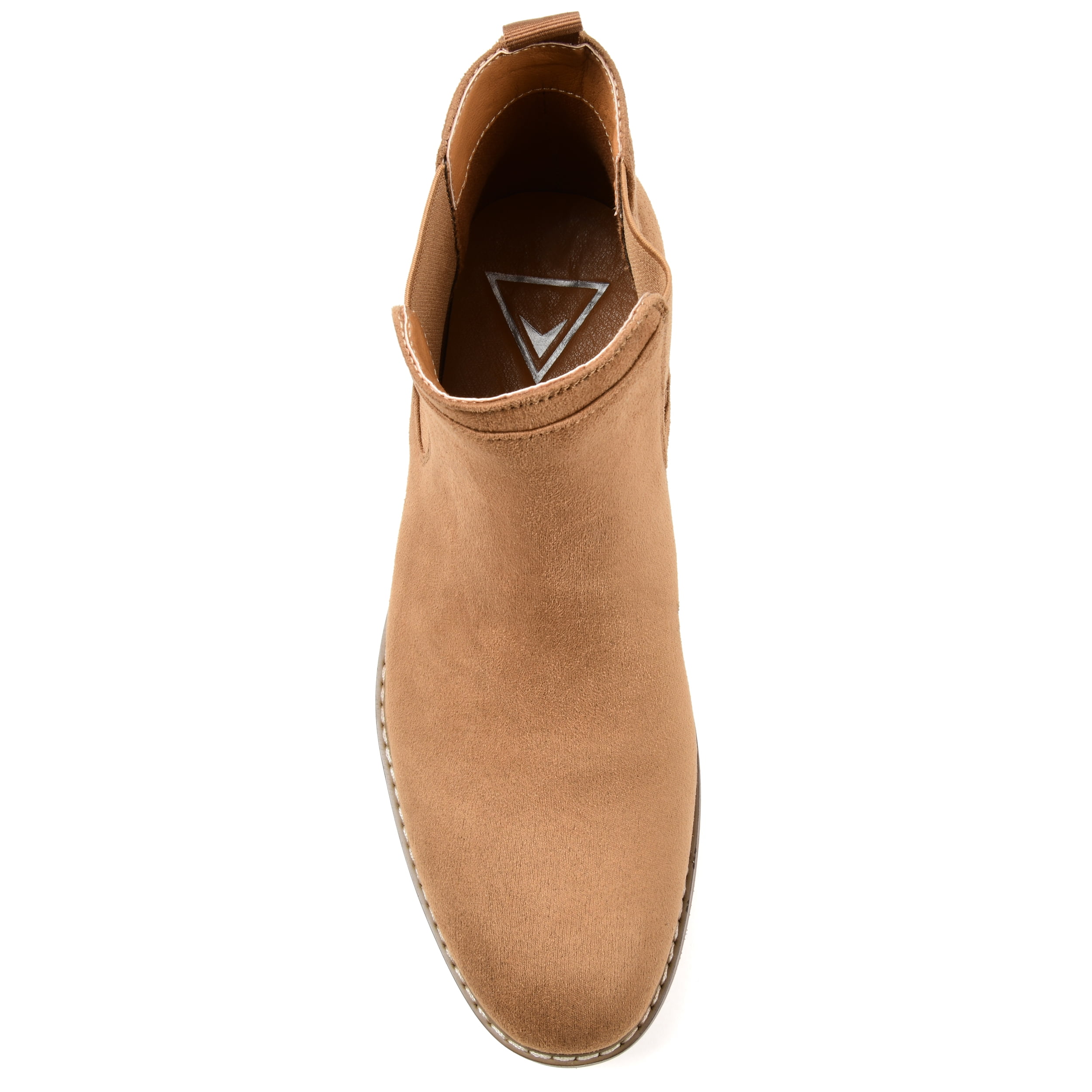 Vance Co. Mens Marshall Wide Width Tru Comfort Foam Pull-on Round Toe Chelsea Boot