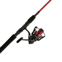 PENN Fierce IV Combo, 6'6" Medium Heavy Fishing Rod, 6000 Size Reel