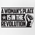 thumbnail image 2 of CafePress - Womans Place In Revolution - Adjustable Unisex Printed Trucker Hat with Mesh Back, 2 of 10