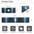 thumbnail image 3 of Yayeee Faucet Mat for Kitchen Sink 30" Diatomite Long Splash Guard Pad, Blue Tree, 3 of 7