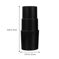thumbnail image 2 of Masteelf Vacuum Cleaner Hose Adapter 8pcs Universal Vacuum Hose Adapter Cleaner Hose Universal Adapter Converter Vacuum Attachment Hose Adapter Kit Black, 2 of 8