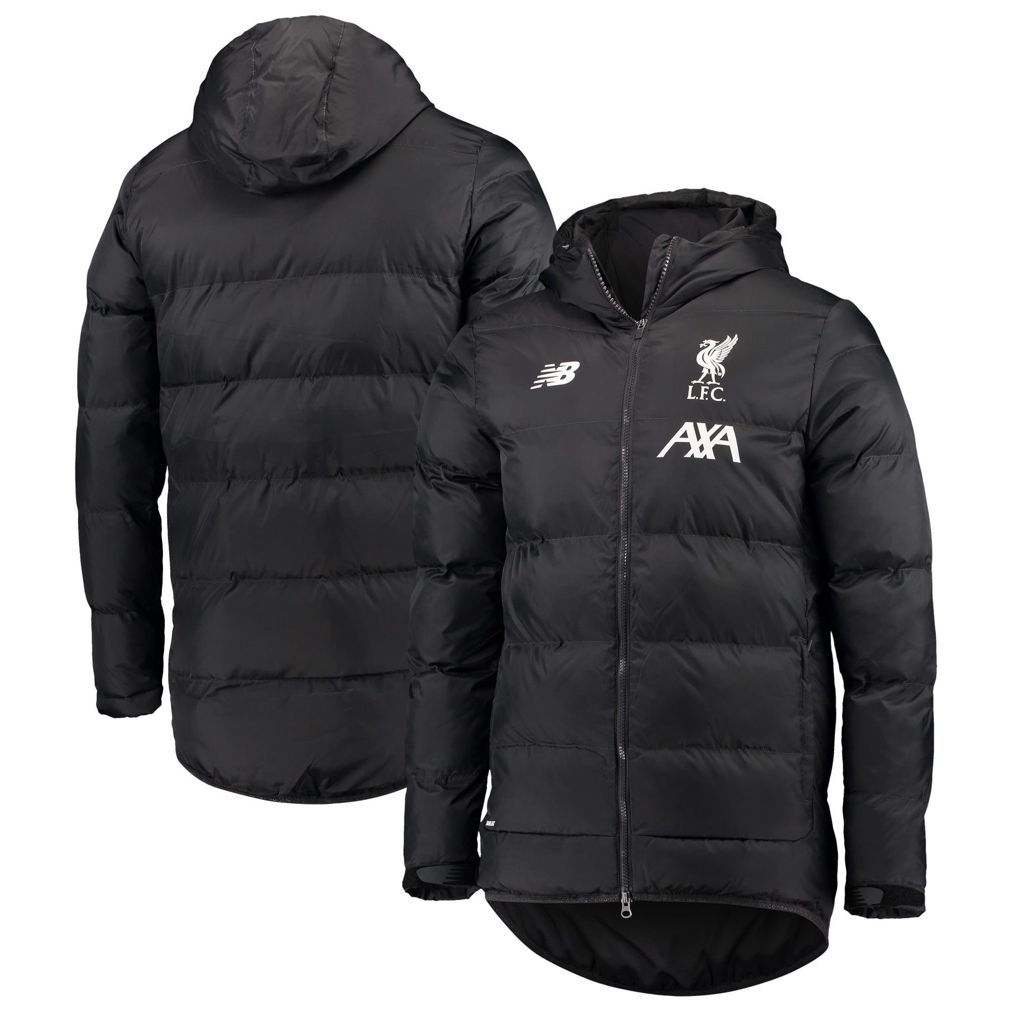 new balance long padded jacket