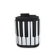 thumbnail image 5 of Portátil 61 Claves Roll-Up Piano Flexible USB MIDI Keyboard Electrónico Piano Rollo de la Mano Abanopi Enrollar el piano, 5 of 7