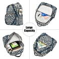 thumbnail image 5 of Boho Patterns Totems Travel Laptop Backpack Casual Daypack Lightweight Bookbag Compartment for Business, 5 of 7