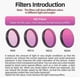 thumbnail image 2 of Lens Filter for Action 5 Pro/4/3 Angle Adjustable ND Filters Scaler Action Camera Accessories ND16, 2 of 5