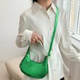 thumbnail image 3 of Bolso de mujer con diseño de cocodrilo, Bolso de hombro de PU, elegante Bolso de mano para mujer (verde), 3 of 5