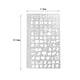thumbnail image 4 of 4xDrawing Plantilla Dibujo Herramienta Cumpleaños Regalo Casa Ligero Dibujo Stencil Estilo B, 4 of 10