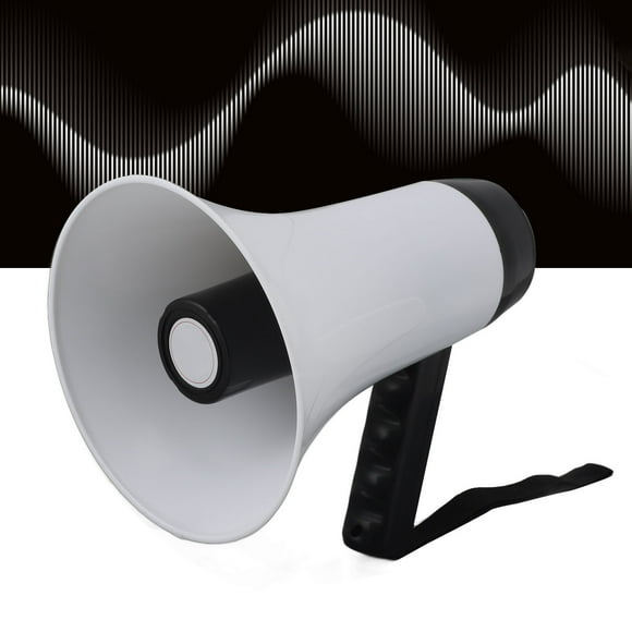 Alarma del altavoz de megáfono, bullhorn portátil 5v 30w para fútbol