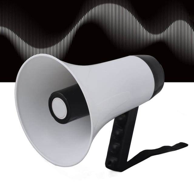 Alarma del altavoz de megáfono, bullhorn portátil 5v 30w para fútbol