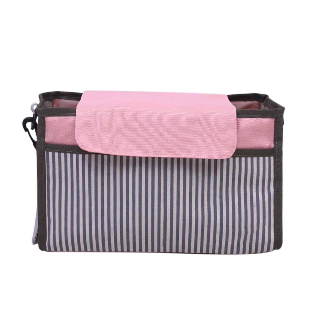 Hanging Bag Stroller Accessory Nylon Bottle Organizer Baby Carriage Storage Bag