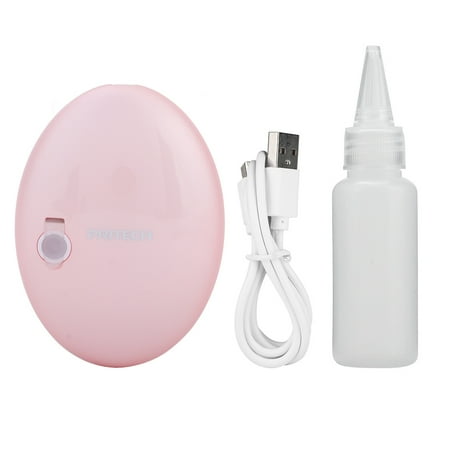 

3-in-1 Mist Sprayer USB Nano Atomization Machine with LED Light Makeup Mirror 10ml Pink