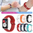 thumbnail image 2 of Correa De Reloj De Repuesto De Silicona Suave Compatible Con Huawei Watch Fit Smart Watch Kearding EL016932-05, 2 of 5