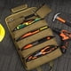 thumbnail image 3 of Riwesomey Bolsa portátil de tela con bolsa para rollo confiable, rollo organizado con múltiples bolsillos, bolsa de acceso con múltiples Herramientas eléctricas verde, 3 of 6